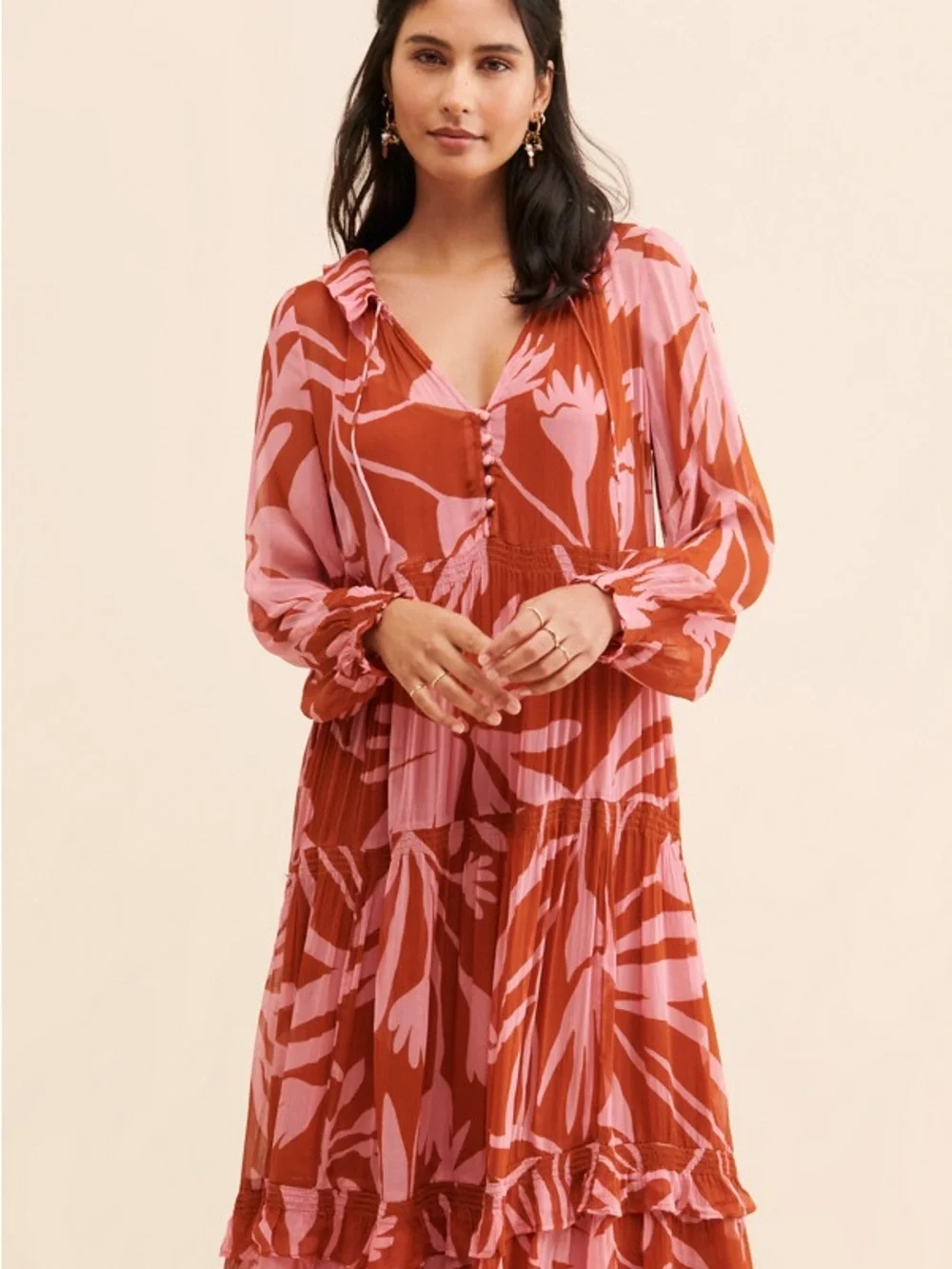 Anthropologie flowy long
